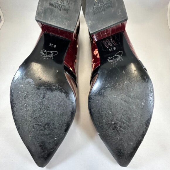 John Fluevog Gigi pointed patent loafer, size 6.5 - Picture 12 of 14